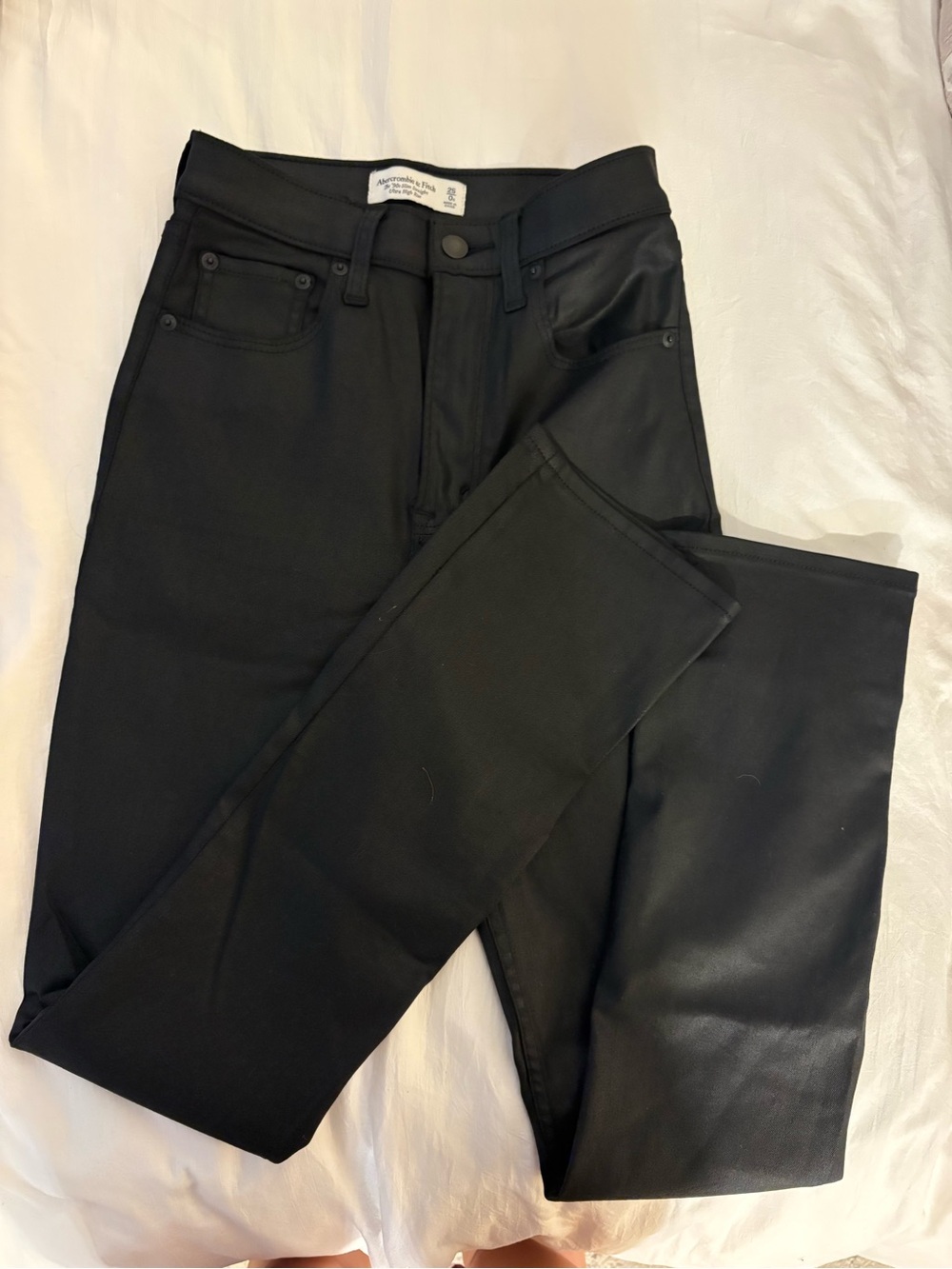 Abercrombie & Fitch The 90’s Slim Straight Ultra High Rise